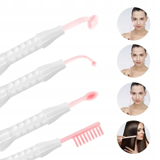 Click on photo to zoom it Darsonval Facial, Body and Head Skin Care Device + 4 Electrodes U035