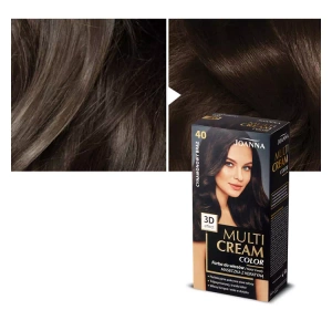 JOANNA MULTI CREAM COLOR PERMANENT HAIR DYE 40 CINNAMON BROWN