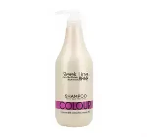 STAPIZ SLEEK LINE COLOUR SHAMPOO FOR COLORED HAIR WITH SILK 1L