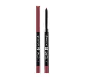 Essence 8h Matte Comfort Waterproof Lip Liner 19 Burgundy Bestie 0.3 g