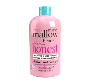 TREACLEMOON MARSHMALLOW HEARTS SHOWER GEL 500ML