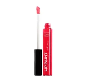 AVON ULTRA COLOR LIP PAINT HYDRATING MATTE MOISTURIZING LIQUID LIPSTICK GLAM RED 7ML