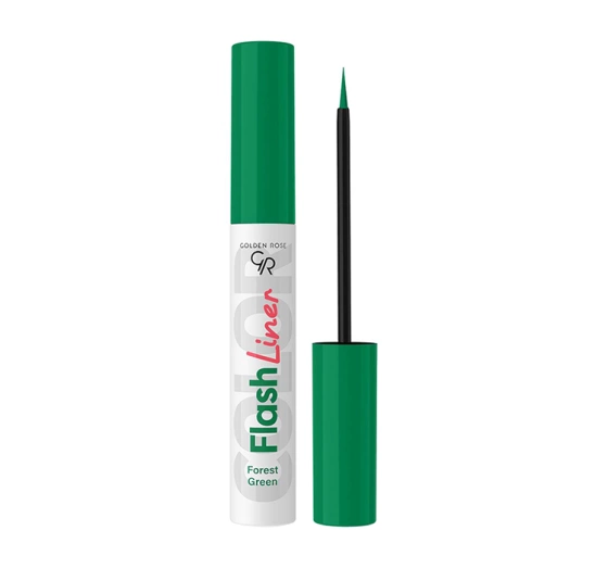 GOLDEN ROSE FLASH LINER LIQUID EYELINER 102 FOREST GREEN 3.5ML