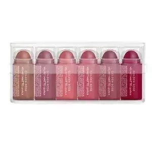 GOLDEN ROSE VELVET MATTE SET OF 6 MINI LIPSTICKS