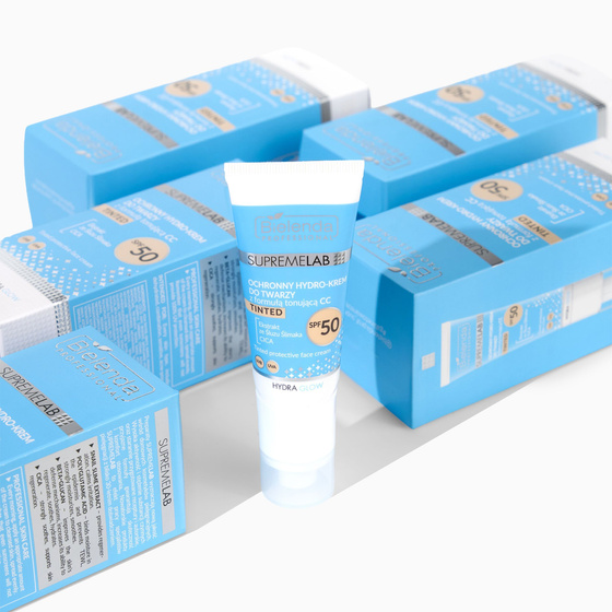 Click on photo to zoom it Bielenda Professional Supremelab Hydra Glow Protective Face Cream with CC-Toning Formula SPF50 40ml