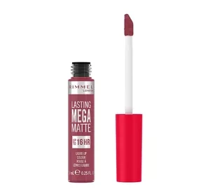RIMMEL LASTING MEGA MATTE LIPSTICK 900 RAVISHING ROSE 7.4ML