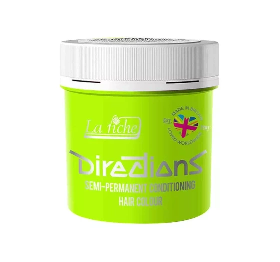 LA RICHE DIRECTIONS SEMI-PERMANENT HAIR TONER FLUORESCENT GREEN 88ML