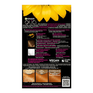 Garnier Olia permanent hair color no ammonia 8.43 Intense Golden Copper