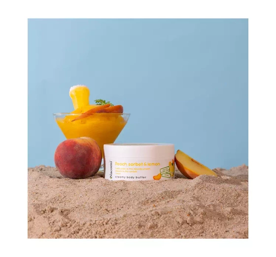 NACOMI BODY BUTTER PEACH SORBET & LEMON 100ML