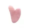 FLUFF GUA SHA STONE STONE FOR FACE MASSAGE PINK QUARTZ