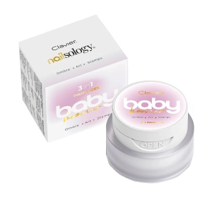 Clavier Nailsology Baby Boomer French & Nude 3-in-1 Multi-Purpose Nail Gel F01 Sublime 3g