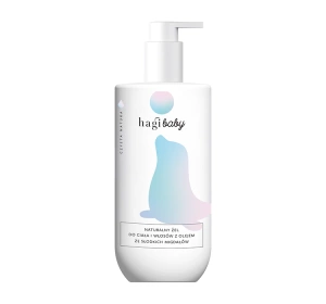 HAGI BABY NATURAL BODY AND HAIR WASH GEL WITH SWEET ALMOND OIL 250ML