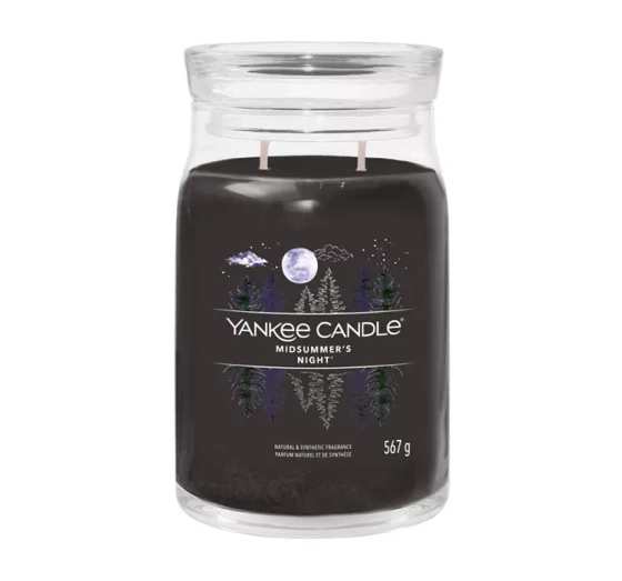 YANKEE CANDLE SIGNATURE SCENTED CANDLE MIDSUMMER'S NIGHT 567G