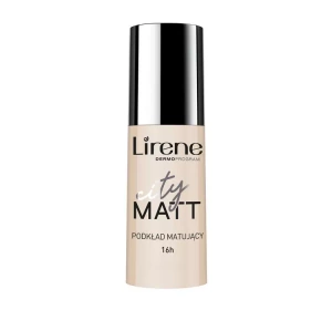 LIRENE CITY MATT FLUID MATTIFYING AND SMOOTHING FACE FOUNDATION 207 BEIGE 30ML