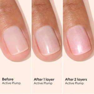 Manucurist Active Plump Collagen Nail Care Polish Pink Glazed 15ml