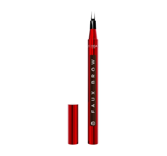 Click on photo to zoom it L'Oréal Paris Faux Brow Dual-Ended Eyebrow Marker Dark Brunette 1ml