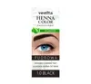 VENITA HENNA COLOR HENNA POWDER EYEBROW TINT 1.0 BLACK 4G
