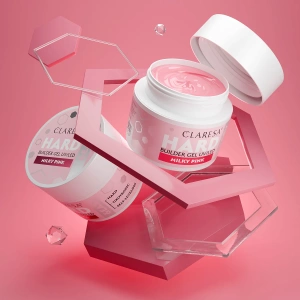 Claresa Hard & Easy Builder Gel Milky Pink 45g