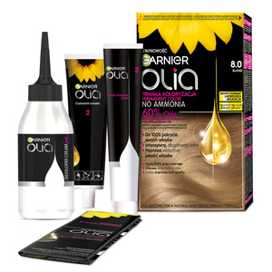 GARNIER OLIA PERMANENT HAIR COLOR NO AMMONIA 8.0 BLONDE