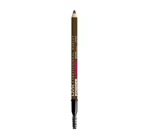 NYX PROFESSIONAL MAKEUP POWDER LOUDER EYEBROW PENCIL 02 TAUPE 1.15G