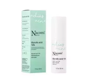 NACOMI NEXT LEVEL ADIÓS ACNÉ GLYCOLIC ACID 10% FACE SERUM 30ML
