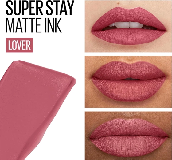 MAYBELLINE MATTE INK LIQUID LIPSTICK 15 LOVER 5ML