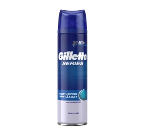 GILLETTE SERIES 3X MOISTURIZING SHAVING GEL 200ML