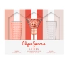 PEPE JEANS FOR HER EAU DE PARFUM SPRAY 30ML + GEL 50ML + LOTION 50ML