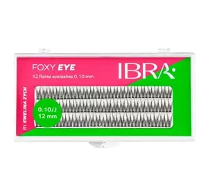 IBRA FOXY EYE TUFTS EYELASHES INDIVIDUALS 12MM