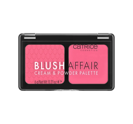 Catrice Blush Affair Cream and Powder Blush Palette 020 Pleasing Pink 6g