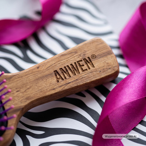 Anwen Wooden Paddle Brush for Thick and Long Hair