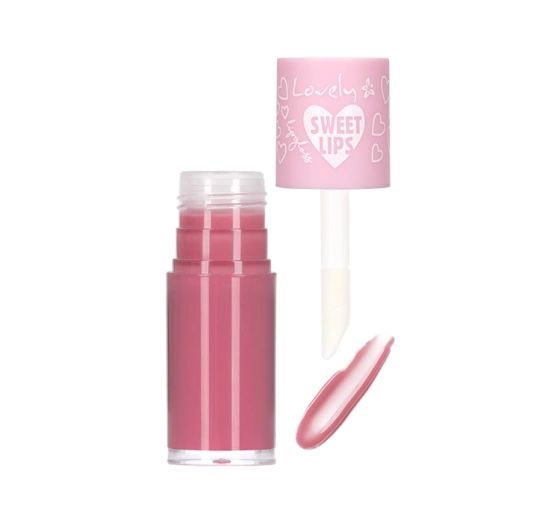 LOVELY SWEET LIPS LIP GLOSS SEMI-TRANSPARENT 1 6ML