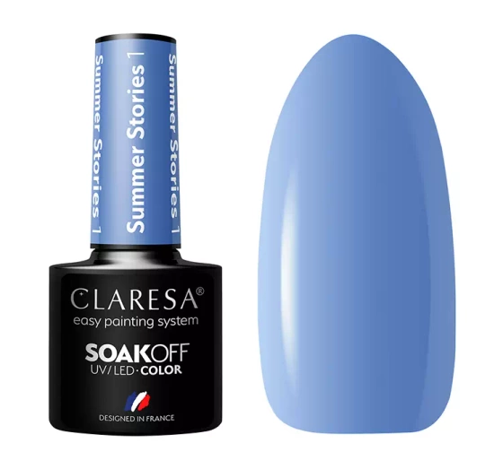 CLARESA SOAK OFF UV/LED COLOR SUMMER STORIES 1 5ML