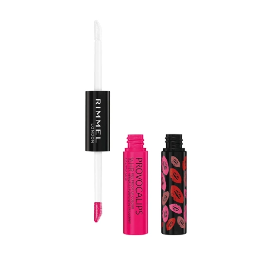 RIMMEL PROVOCALIPS DOUBLE-SIDED LIPSTICK AND LIP GLOSS 310 LITTLE MINX