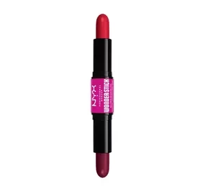 NYX PROFESSIONAL MAKEUP WONDER STICK DUAL-ENDED CREAM BLUSH STICK 05 BRIGHT AMBER + FUCHSIA 2x4G