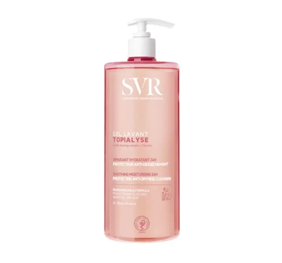 SVR TOPIALYSE GEL LAVANT BODY WASH WITH GLYCERINE FOR THE WHOLE FAMILY 1000ML