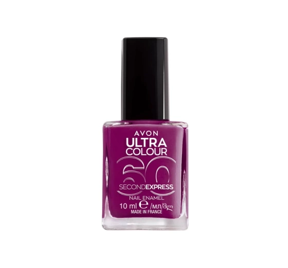 AVON ULTRA COLOR 60 SECOND EXPRESS QUICK DRYING NAIL ENAMEL GRAPE ESCAPE 10ML