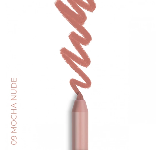 NAM Iconic Matte Pencil Creamy Lip Liner 09 Mocha Nude 0.7g