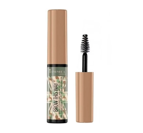 RIMMEL BROW THIS WAY CAMO COLLECTION BROW GEL 001 BLONDE 5ML