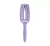 OLIVIA GARDEN FINGERBRUSH BLOOM COMBO HAIRBRUSH LAVENDER