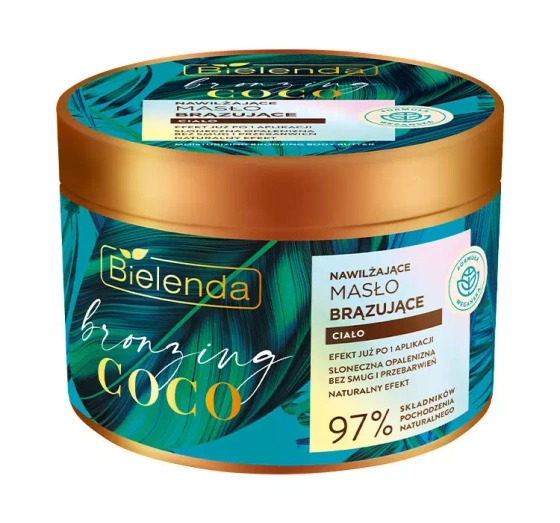 Click on photo to zoom it Bielenda Bronzing Coco Moisturising Bronzing Body Butter 200ml