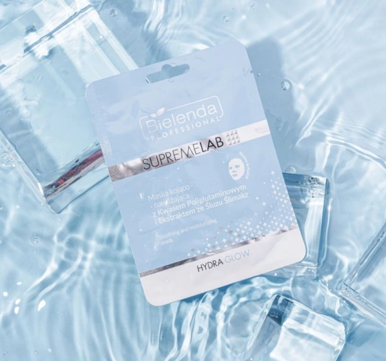 Bielenda Professional Supremelab Hydra Glow Soothing Hydrating Sheet Mask 1 pc
