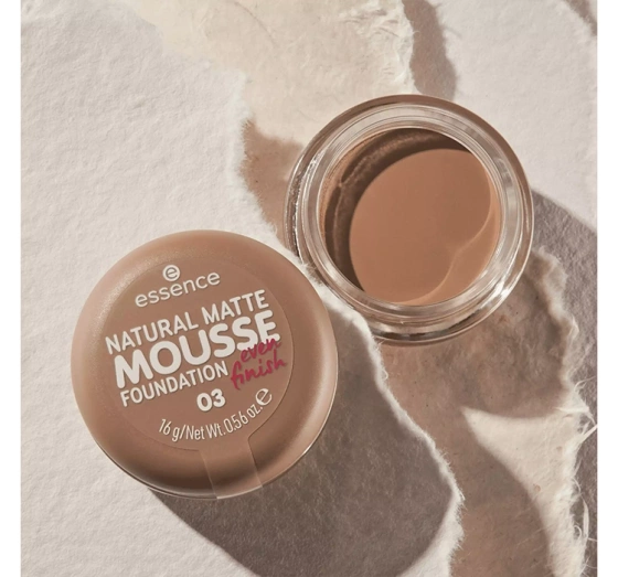 ESSENCE NATURAL MATTE MOUSSE FOUNDATION 03 16G