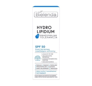 BIELENDA HYDRO LIPIDIUM MOISTURIZING AND PROTECTIVE BARRIER CREAM SPF50 30ML