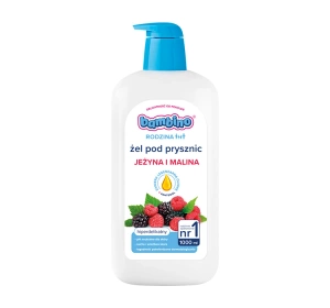 Bambino Rodzina Hyper-Gentle Shower Gel for the Whole Family Blackberry and Raspberry 1000ml