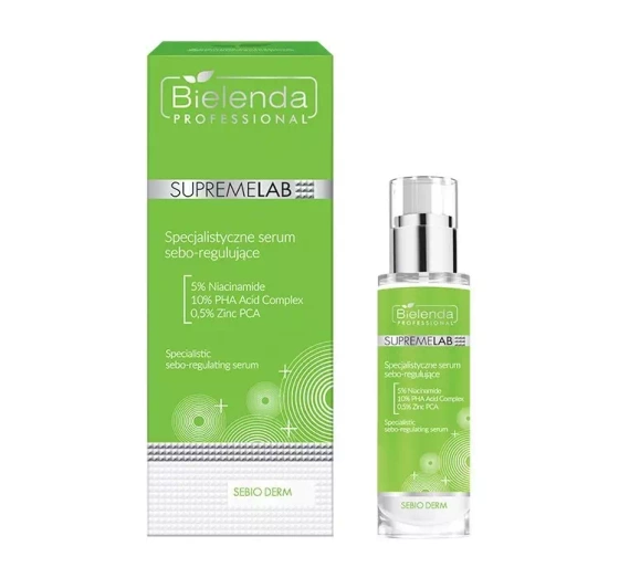 BIELENDA PROFESSIONAL SUPREMELAB SEBIO DERM SPECIALIST SEBO-REGULATING SERUM 30ML