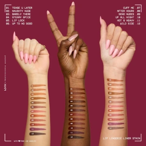 NYX Professional Makeup Lip Lingerie Waterproof Lip Liner Stain 06 Up To No Good 1ml