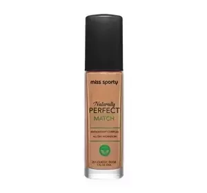MISS SPORTY NATURALLY PERFECT MATCH FACE FOUNDATION 30 COOL 30ML