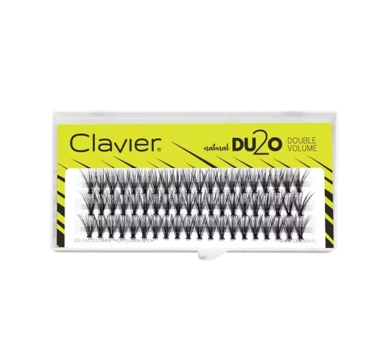 CLAVIER DU2O DOUBLE VOLUME FALSE EYELASHES 10MM