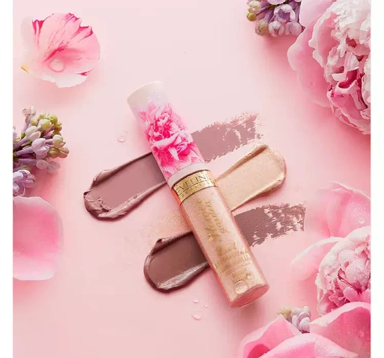 EVELINE FLOWER GARDEN LIQUID BASE & EYESHADOW 2IN1 01 6.5ML